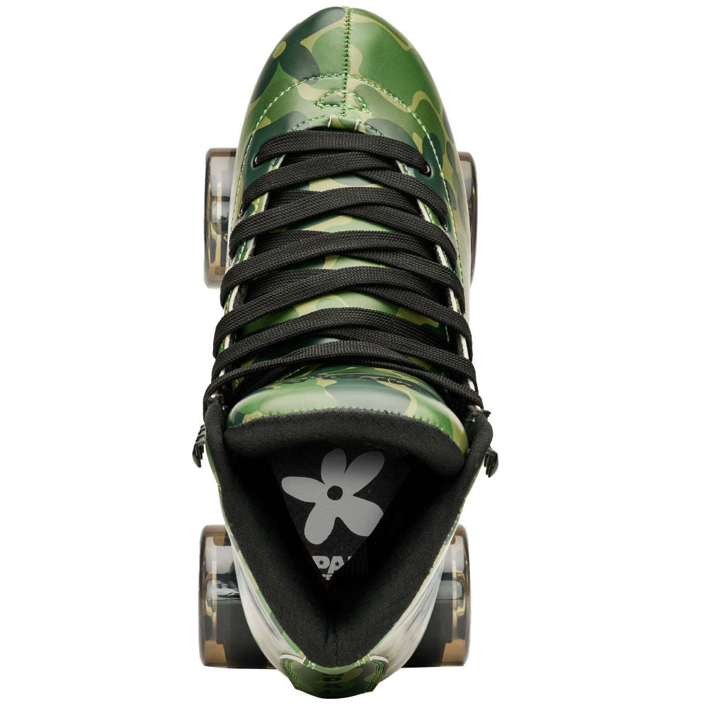 Impala Quad Roller Skates for Women & Men - Camoflora Print Outdoor & Indoor Skates for Fitness, Rink & Street Skating