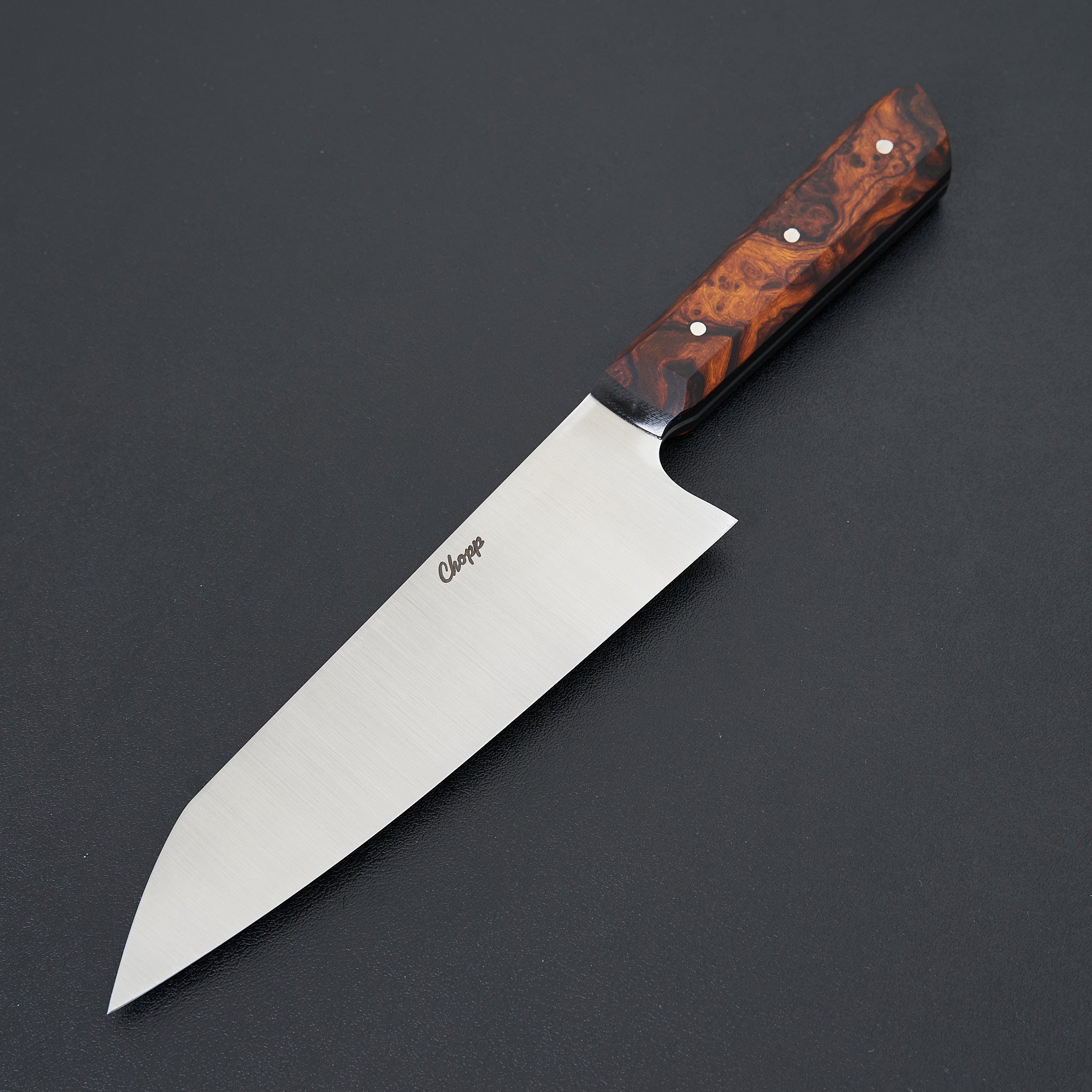 Premium Jamison Chopp AEBL Steel Ironwood Handle 178mm Chef Knife - Perfect for Professional Chefs & Home Cooking Enthusiasts