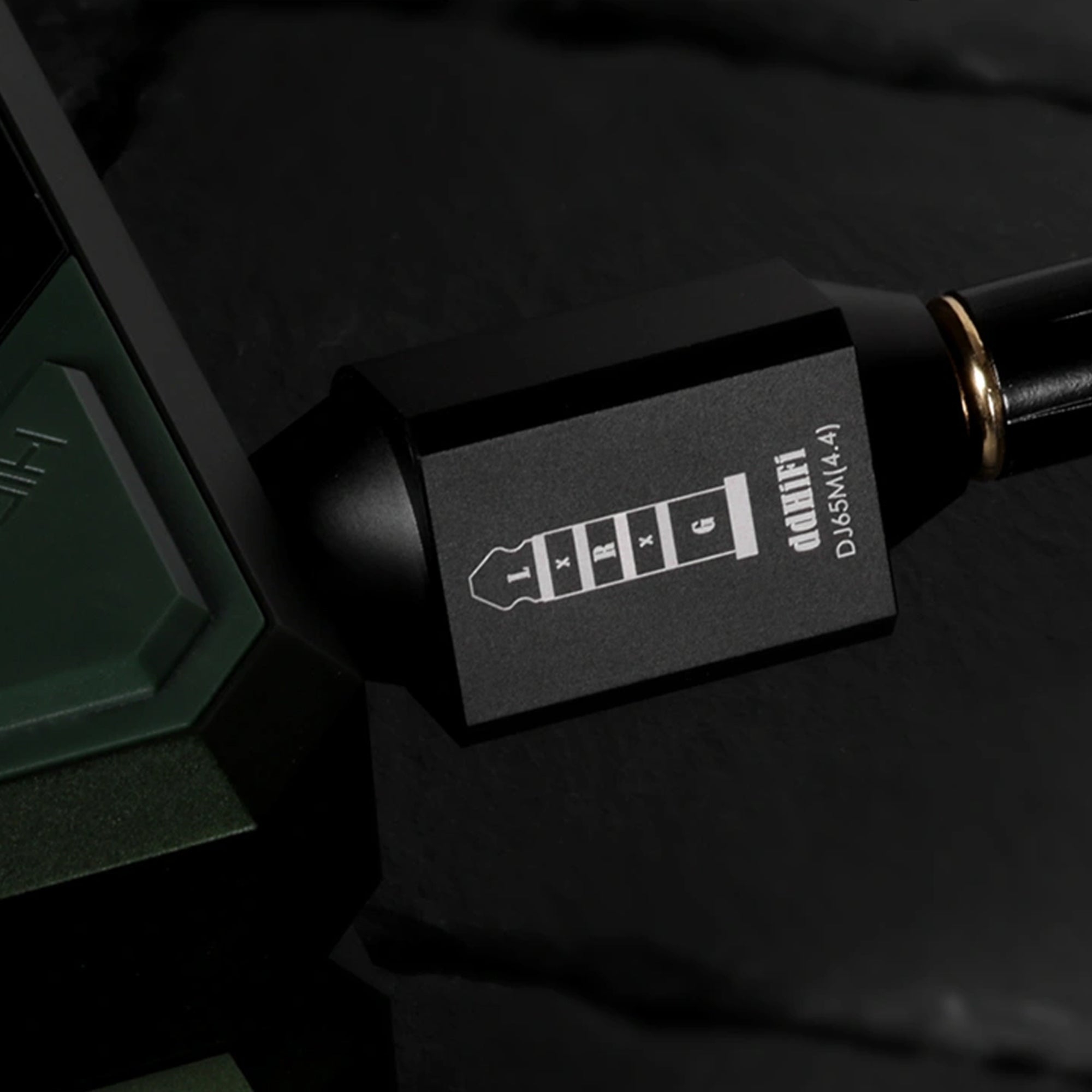 ddHiFi DJ65M 6.35mm to 4.4mm Balanced Audio Adapter - Premium Headphone Connector for HiFi Systems, Studio Equipment & Portable DACs