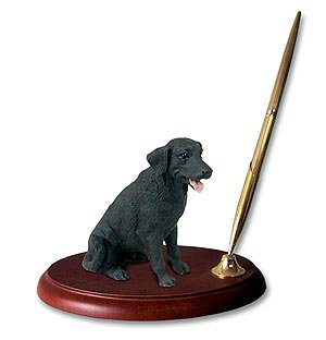 Labrador Retriever Black Pen Holder - Cute Dog-Themed Desk Organizer for Office & Home Use - Perfect Gift for Dog Lovers & Stationery Enthusiasts
