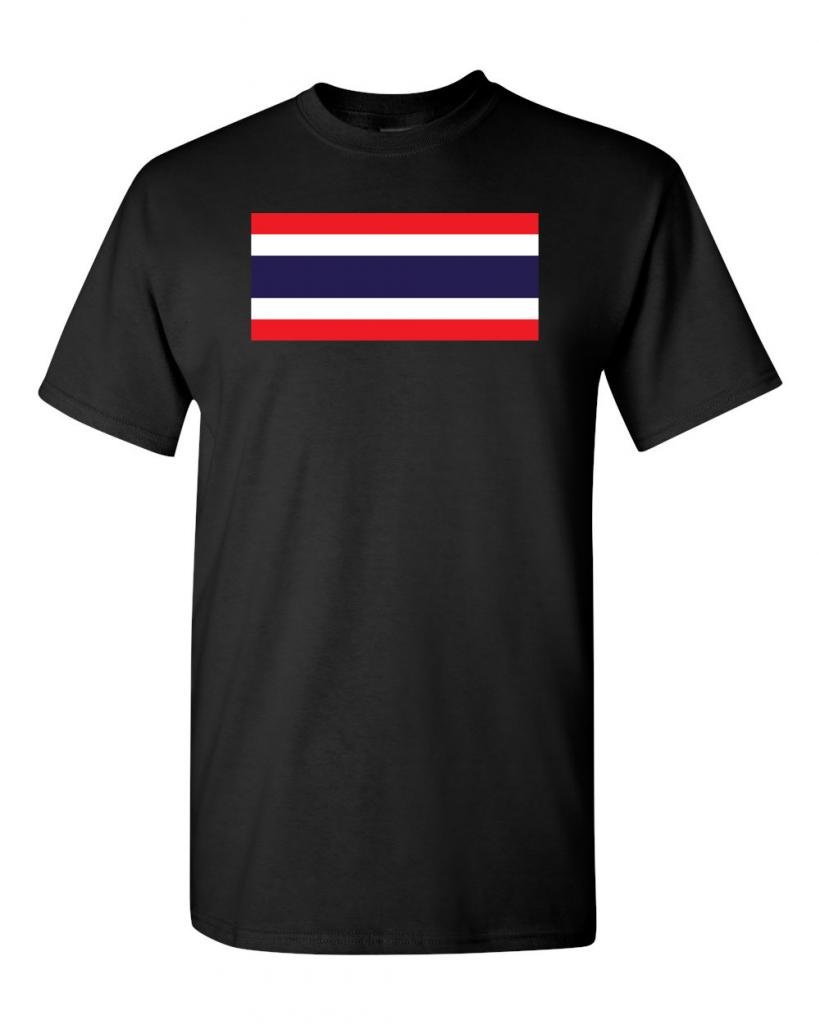 Thailand Flag T-Shirt for Adults - Patriotic & Stylish Casual Wear for Travel, Sports & National Pride