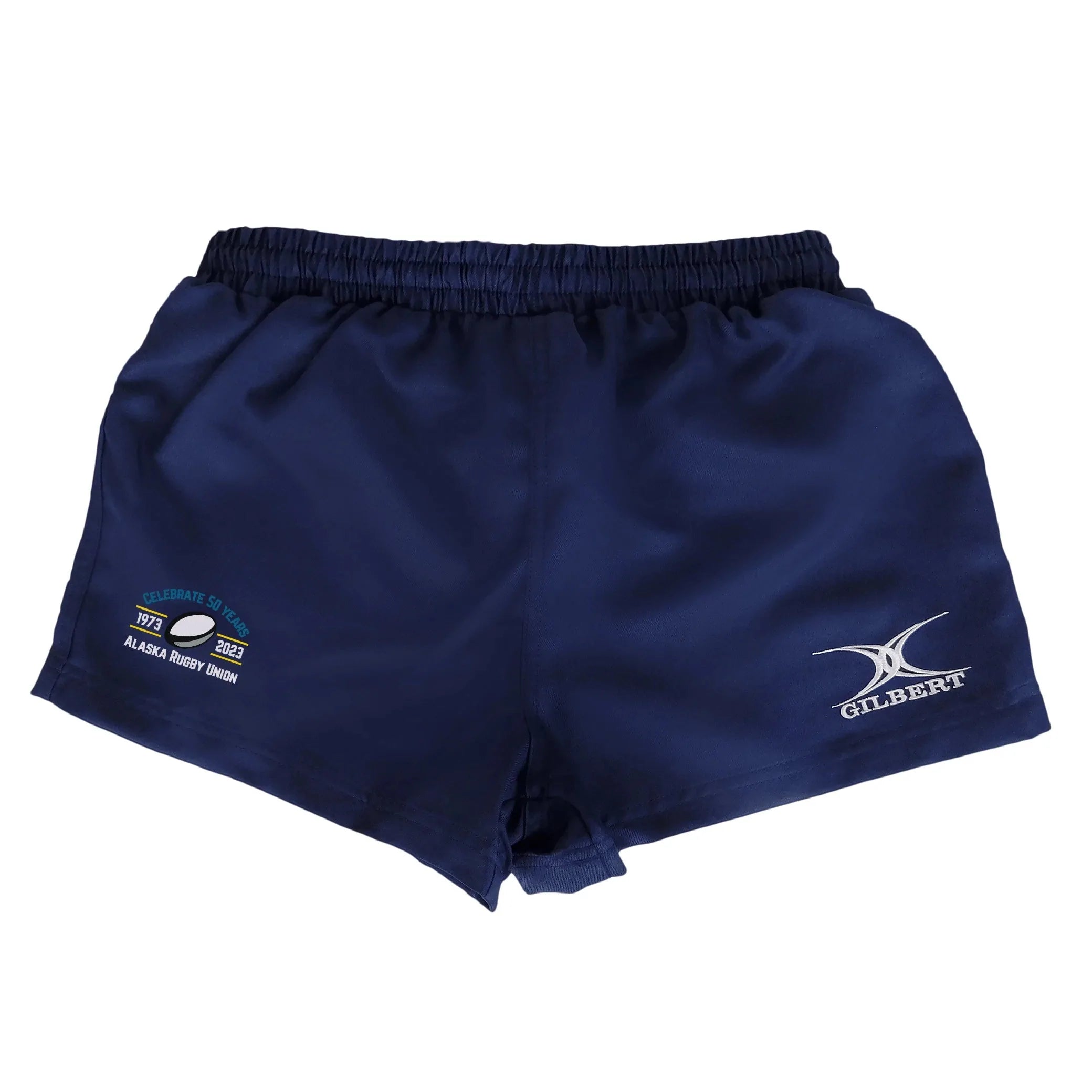 AKRU 50th Anniversary Saracen Rugby Shorts for Men - Breathable Quick-Dry Sports Shorts with Pockets - Perfect for Rugby Training, Gym Workouts & Casual Wear