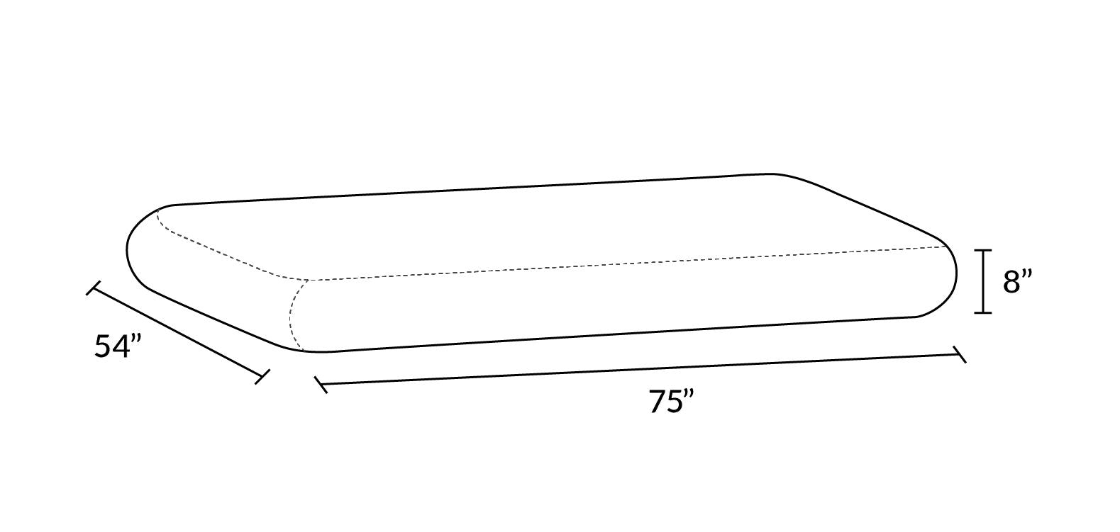 Full Size Bed Frame - Sturdy & Modern Platform Bed for Bedroom - Perfect for Small Spaces & Guest Rooms