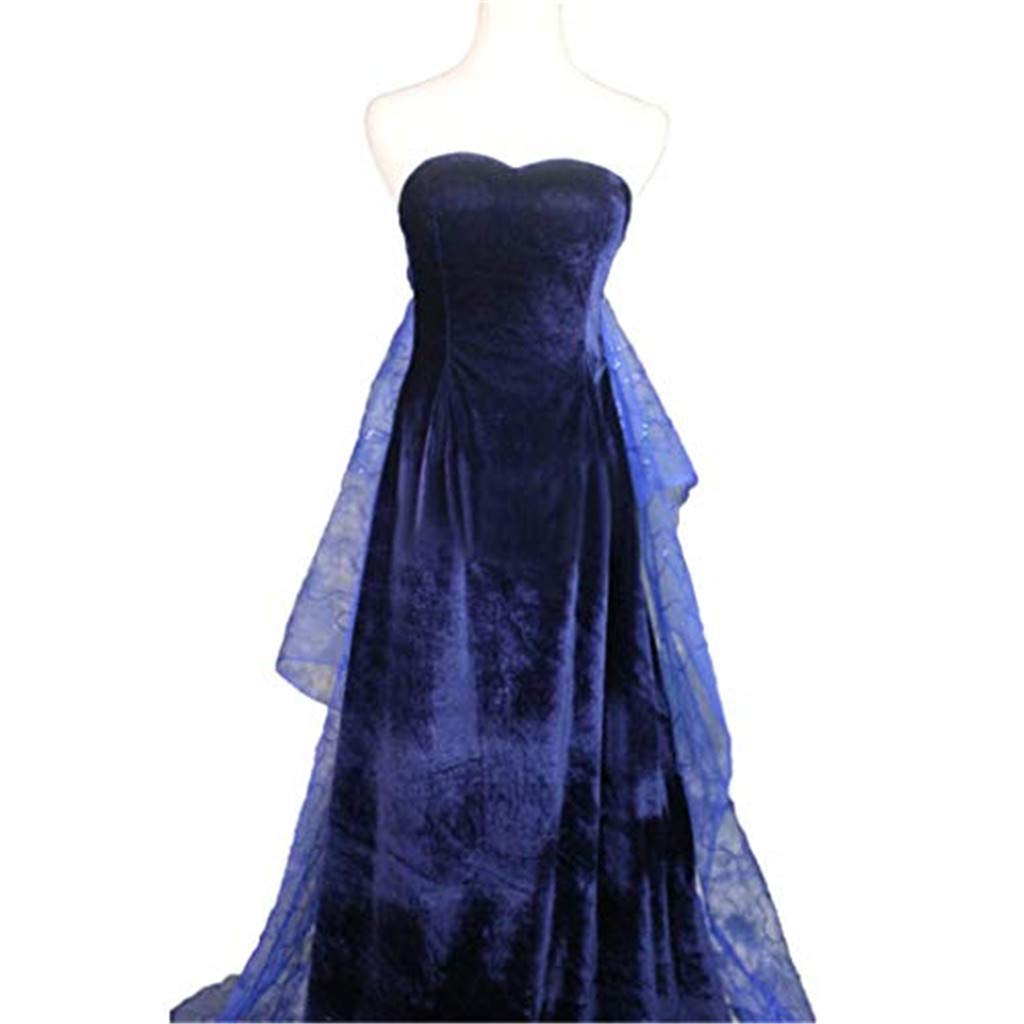 Anastasia Blue Princess Cosplay Dress - Elegant Evening Gown for Halloween, Cosplay Events & Themed Parties | Disney-Inspired Costume for Women & Girls