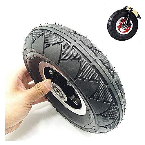 DIELUNY 8-Inch Electric Scooter Tires - 200x50 Pneumatic Inner & Outer Tire Set with Aluminum Alloy Wheels & Bearings | Durable Wear-Resistant Tires for Commuting, Urban Travel & Off-Road Adventures