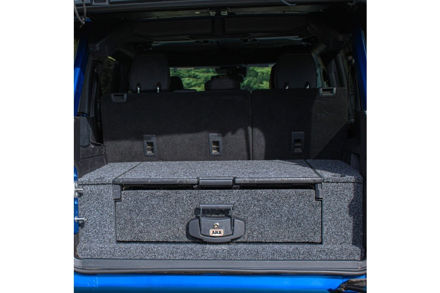2021+ Ford Bronco ARB Roller Drawer Kit with Roller Top | RDK5400010 | Heavy-Duty Storage Solution for Off-Road Adventures & Camping Gear