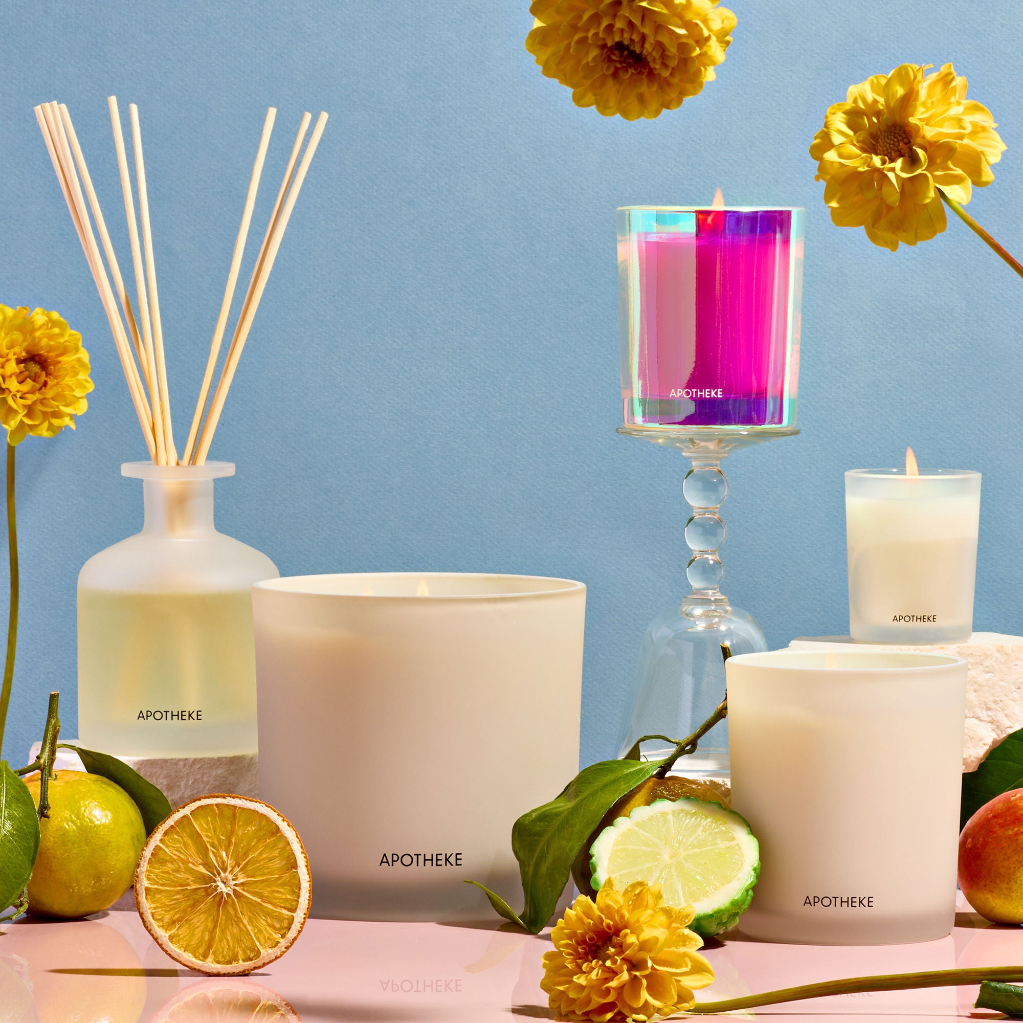 Bergamot Tangerine Reed Diffuser - Aromatic Essential Oil Room Freshener for Home, Office & Spa | Long-Lasting Natural Fragrance for Relaxation & Stress Relief
