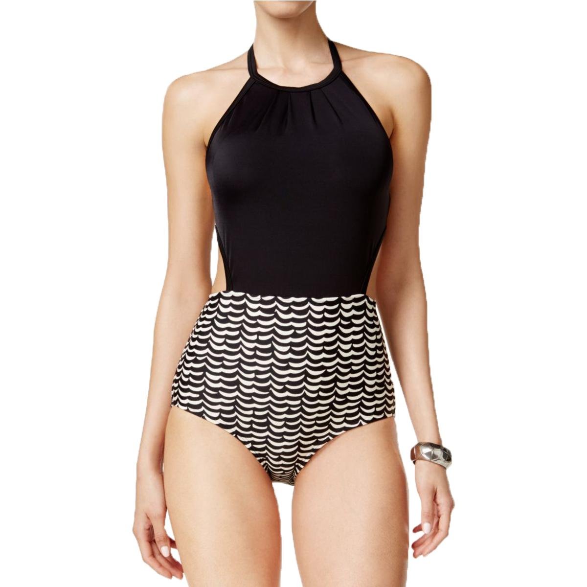 Women's Sexy Strappy Back One Piece Swimsuit - Tummy Control Bathing Suit for Beach, Pool & Vacation