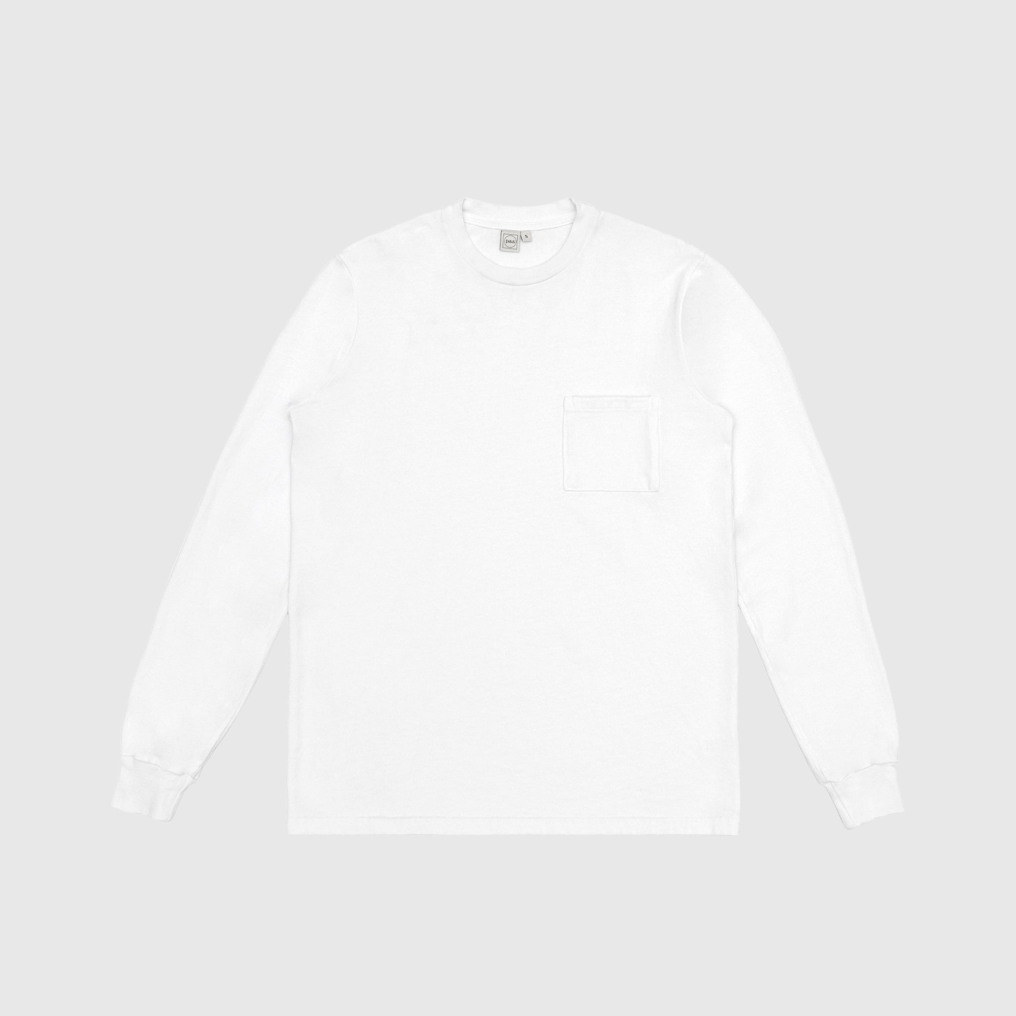 Long Sleeve Pocket T-Shirt for Men - Comfortable Casual Cotton Tee for Everyday Wear, Work & Outdoor Activities