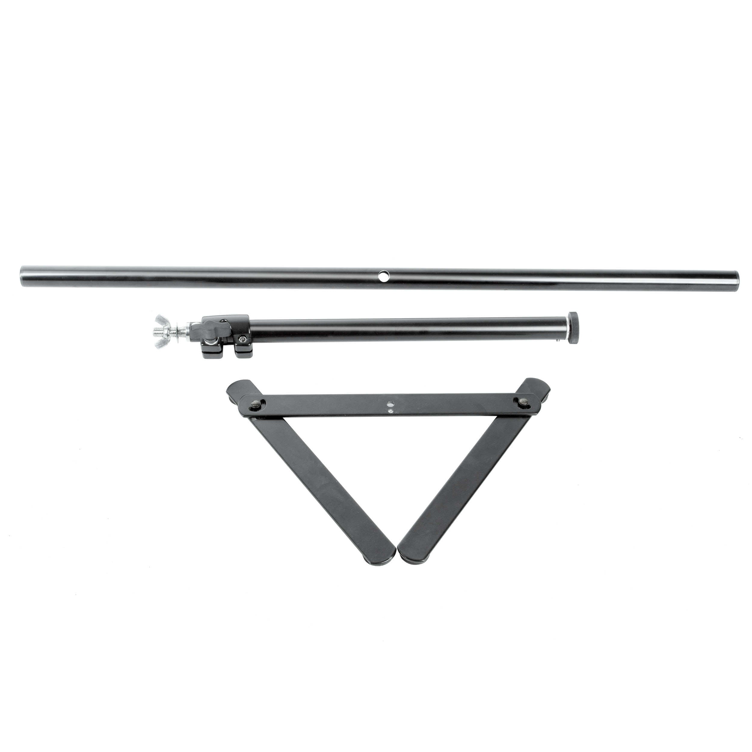 Durable T-Shaped Table Top Backdrop Stand with Clamp Clips - Perfect for Photography, Live Streaming, and Video Conferencing