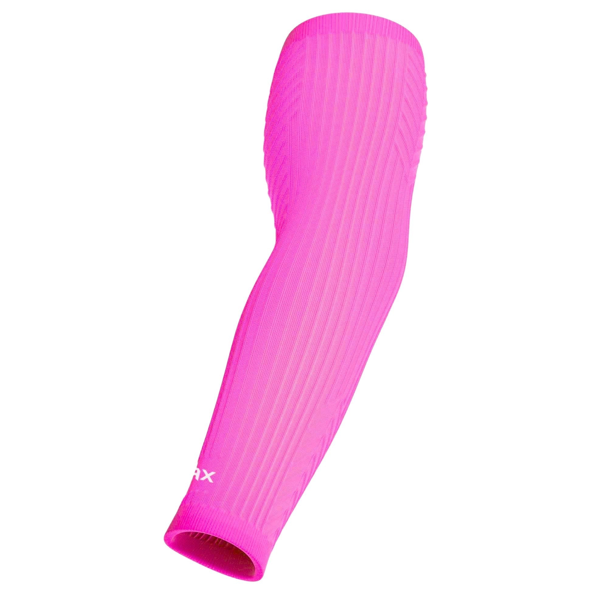 Jax Premium Recovery Arm Sleeve for Pain Relief & Muscle Support - Compression Sleeve for Tennis, Golf, Gym & Post-Workout Recovery (Pink)