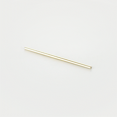 Premium Gold Plated Stainless Steel Drinking Straws - 2 Pack | Eco-Friendly Reusable Metal Straws for Smoothies, Cocktails & Iced Coffee | Dishwasher Safe & BPA Free