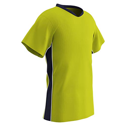 Optic Yellow,navy,white