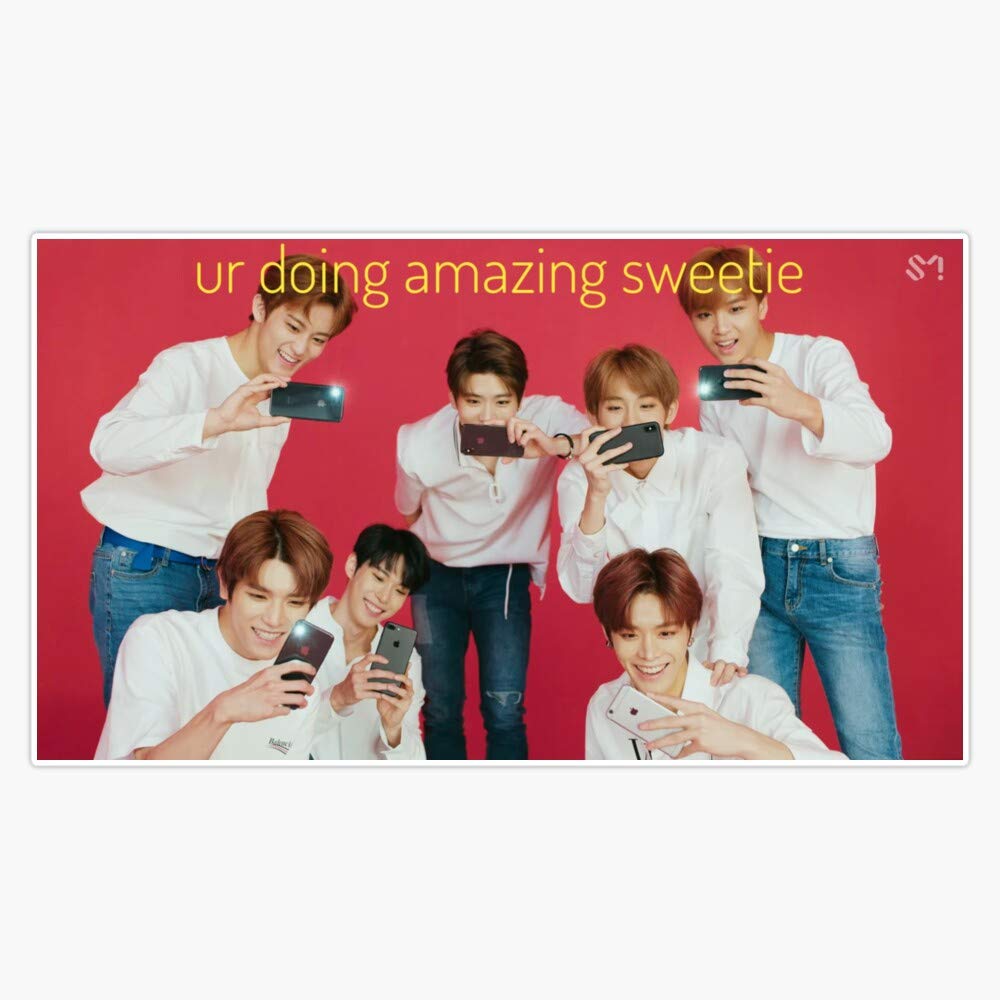 Waterproof Sweetie NCT Vinyl Bumper Sticker Decal - 5 Inch Durable Car Sticker for Laptops, Water Bottles & Notebooks | K-Pop Fan Gift Idea