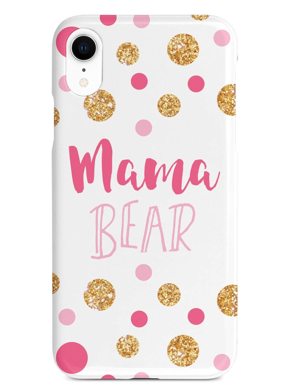 3D Textured Protective Phone Case for Apple iPhone XR - Inspired Mama Bear Design - Shockproof & Scratch-Resistant Cover - Perfect Gift for Moms & Women (Compatible with iPhone XR) - Great for Everyday Use, Work & Travel