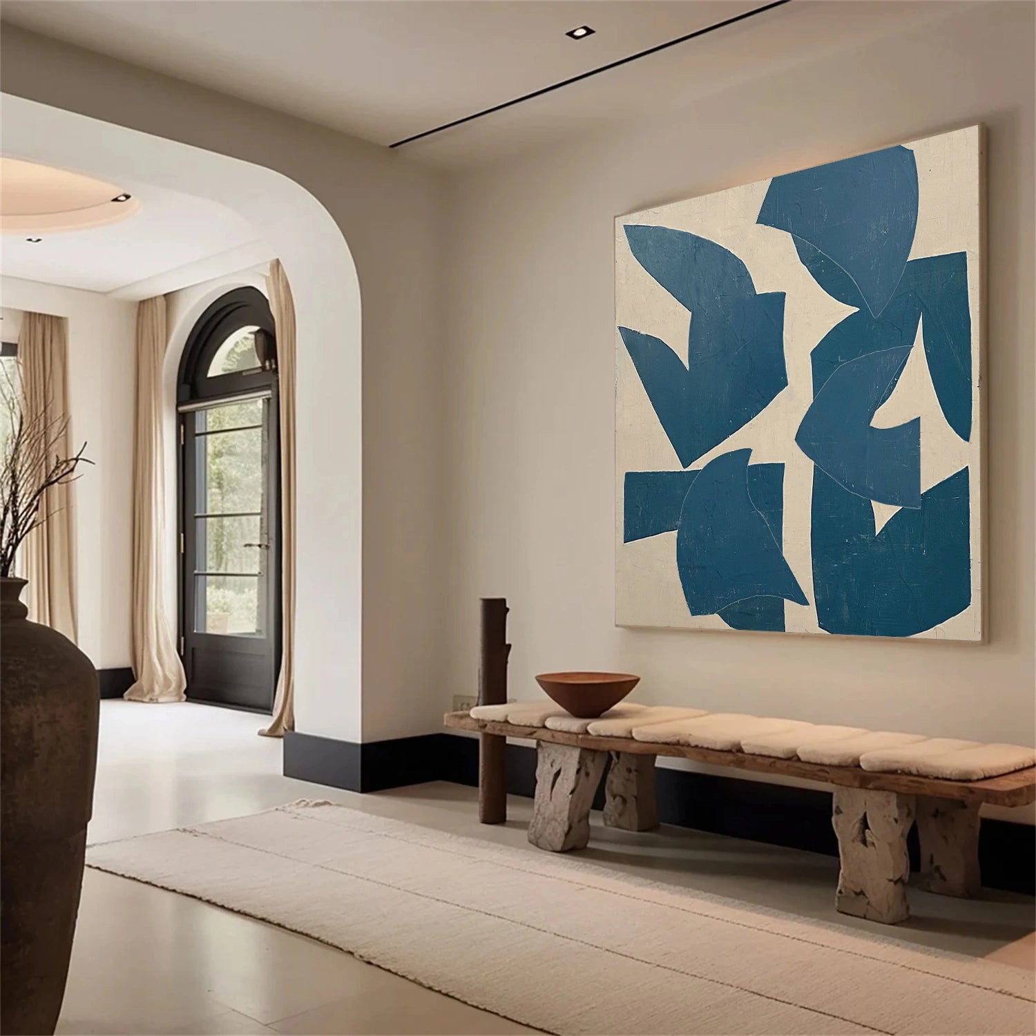 Abstract Painting #AB 454 - Modern Wall Art for Home & Office Decor | Perfect for Living Room, Bedroom or Workspace
