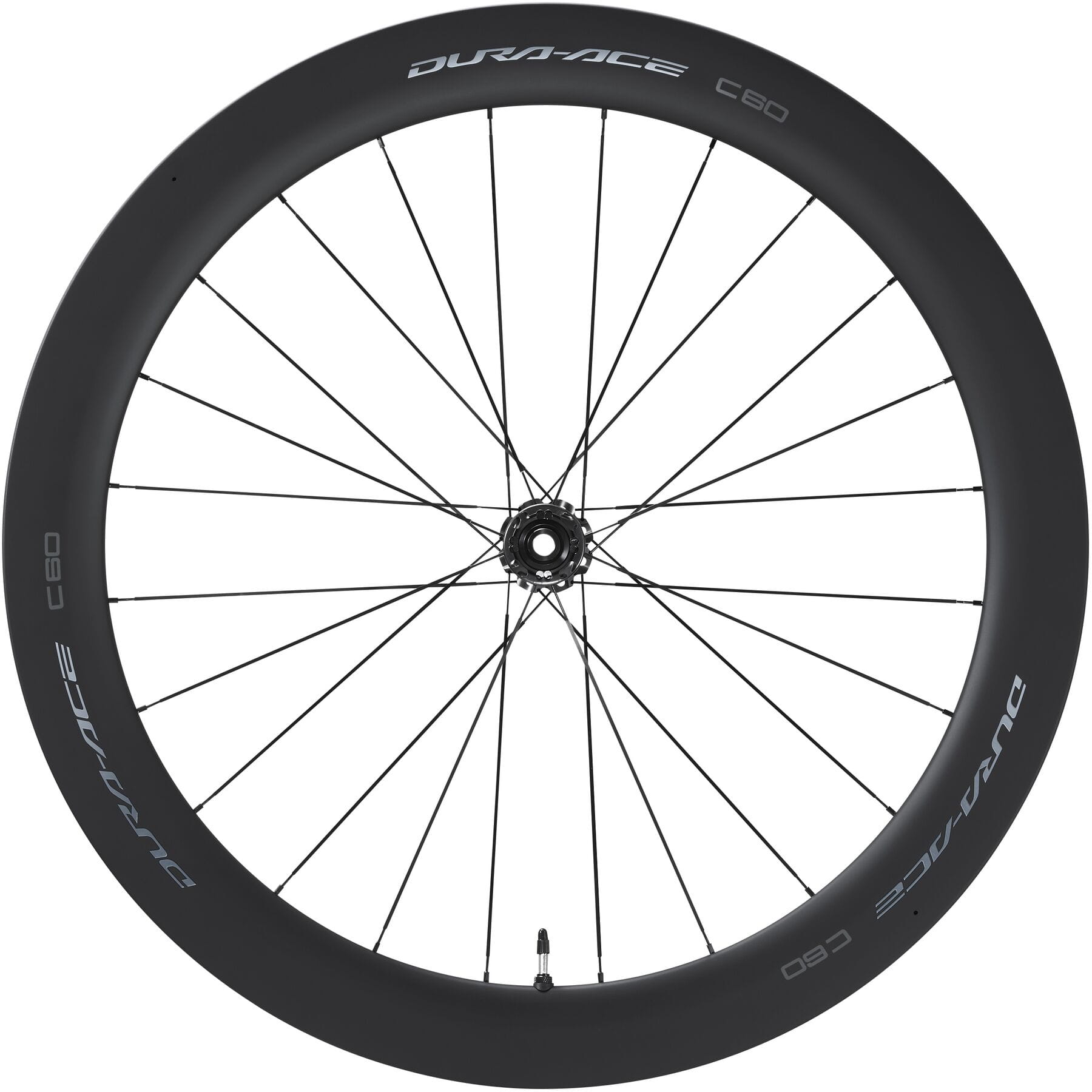 WH-R9270-C60 Dura Ace Carbon Clincher Disc Brake Wheelset - 60mm Deep, 12x100mm Front - Perfect for Road Racing & High-Speed Performance Cycling