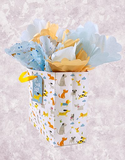 Adorable Dog-Themed Gift Bags for Pet Lovers - Perfect for Birthday Parties, Dog Show Favors & Special Occasions