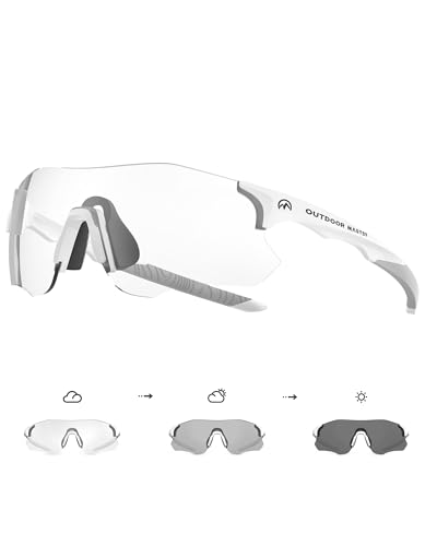 White Frame Blue Lens
