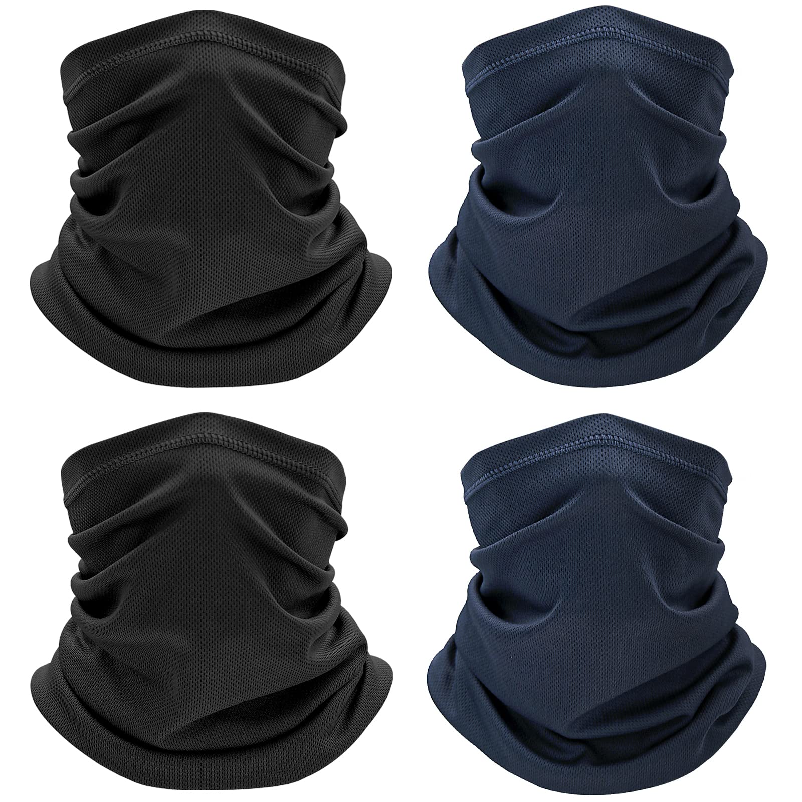 Vanolu Neck Gaiter Face Cover - Breathable UV Protection Bandana & Balaclava Scarf for Men & Women - Outdoor Sports, Cycling, Running, Hiking, Skiing & Travel Accessory