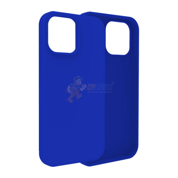 iPhone 13 Pro Max Case - Slim Soft Silicone Shockproof Protective Cover with Jewelry Blue Design | Perfect for Everyday Use, Travel & Outdoor Activities