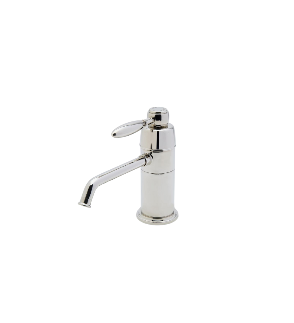Chrome Universal One-Hole Instant Hot & Filtered Cold Water Dispenser with Metal Lever Handle - Perfect for Kitchen, Office, and Home Use
