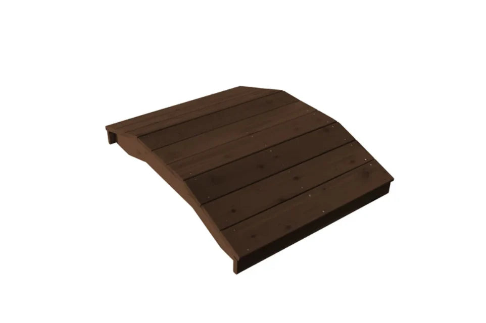 Premium Wooden Plank Bridge for DIY Projects, Garden Decor, and Model Train Scenes - Durable Natural Wood Miniature Bridge for Crafts, Landscaping, and Railroad Displays