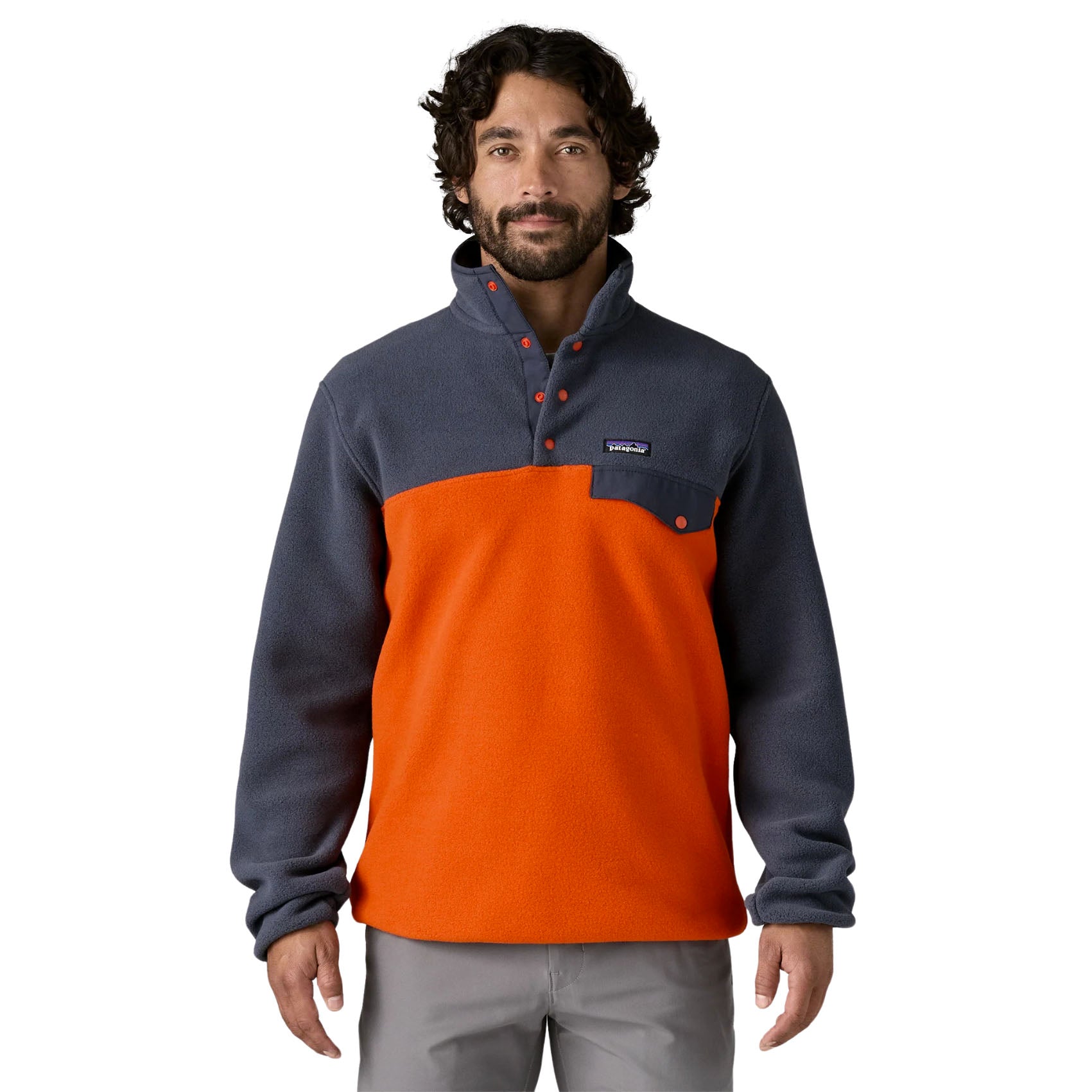Patagonia Men's Synchilla Snap-T Fleece Pullover - Warm & Cozy Outdoor Jacket for Hiking, Camping & Casual Wear
