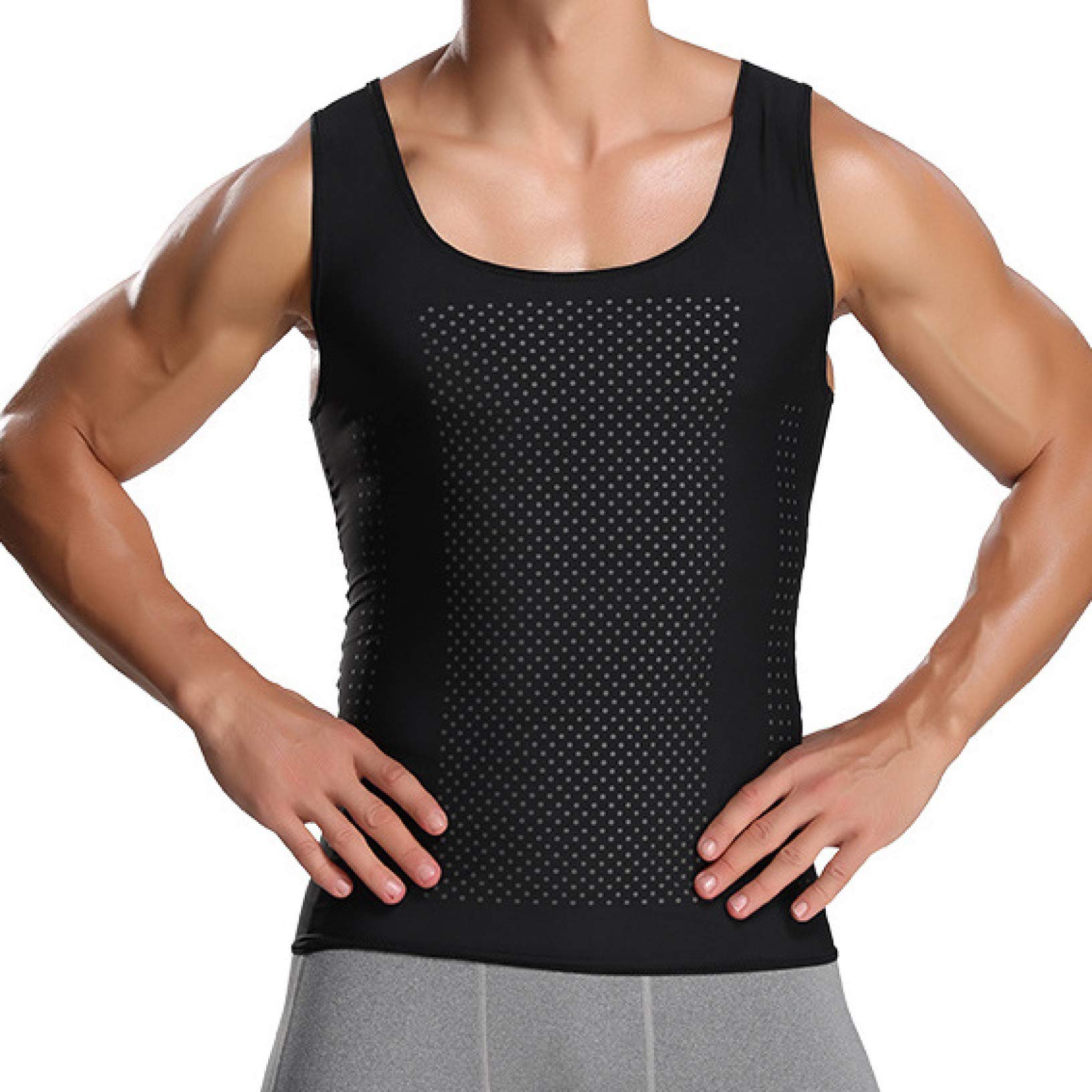 Men's Body Shaping Girdle Underwear - Butt Lifter & Tummy Control Bodysuit for Men - Slimming Shapewear for Workout, Office & Daily Wear - Comfortable Stretch Underwear for All-Day Support