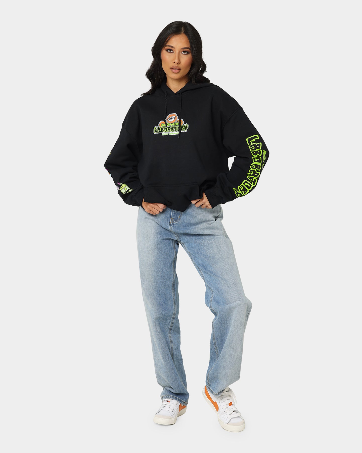 Vintage Dexter Hoodie for Men & Women - Soft Cotton Thrift Style Pullover Sweatshirt - Perfect for Casual Wear, Street Style & Layering