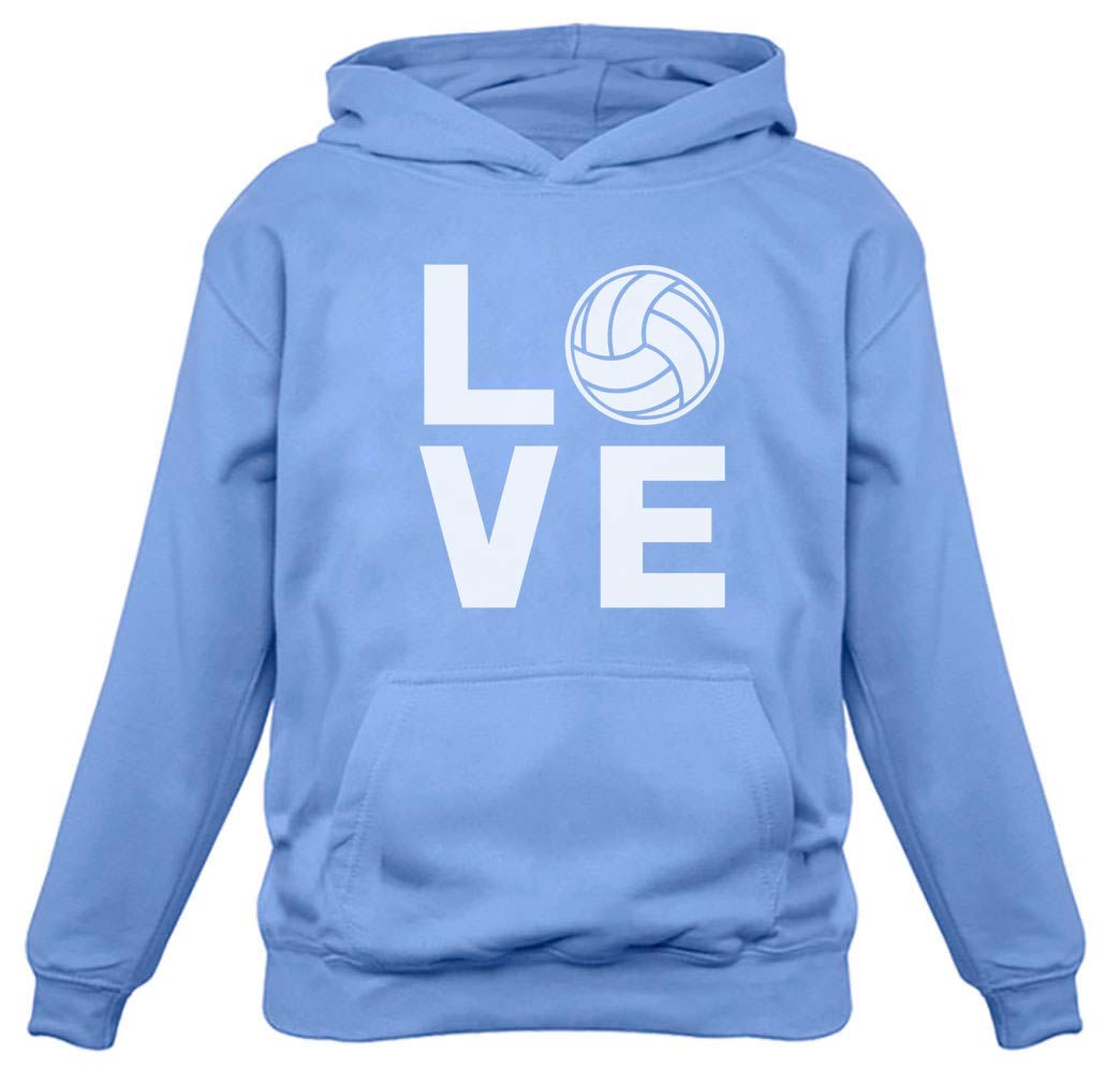 Tstars Volleyball Hoodie - Soft & Comfortable Pullover Sweatshirt for Women & Teen Girls - Perfect Gift for Volleyball Players, Fans & Team Spirit - Ideal for Games, Practice & Casual Wear