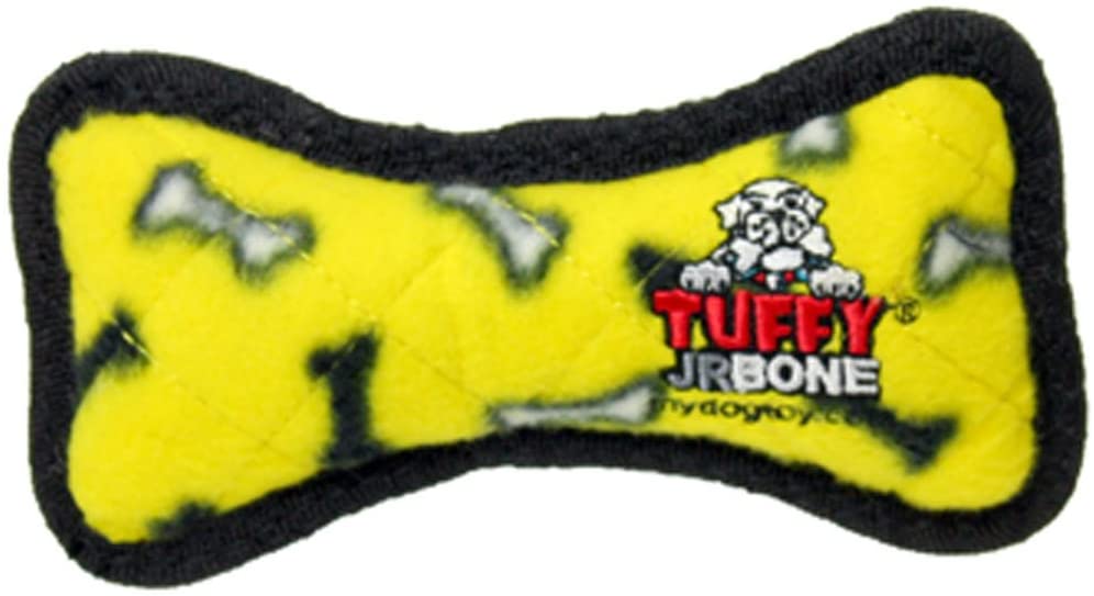 Tuffy Junior Bone - Durable Dog Chew Toy for Aggressive Chewers, Interactive Play & Dental Health | Perfect for Puppies & Small Dogs