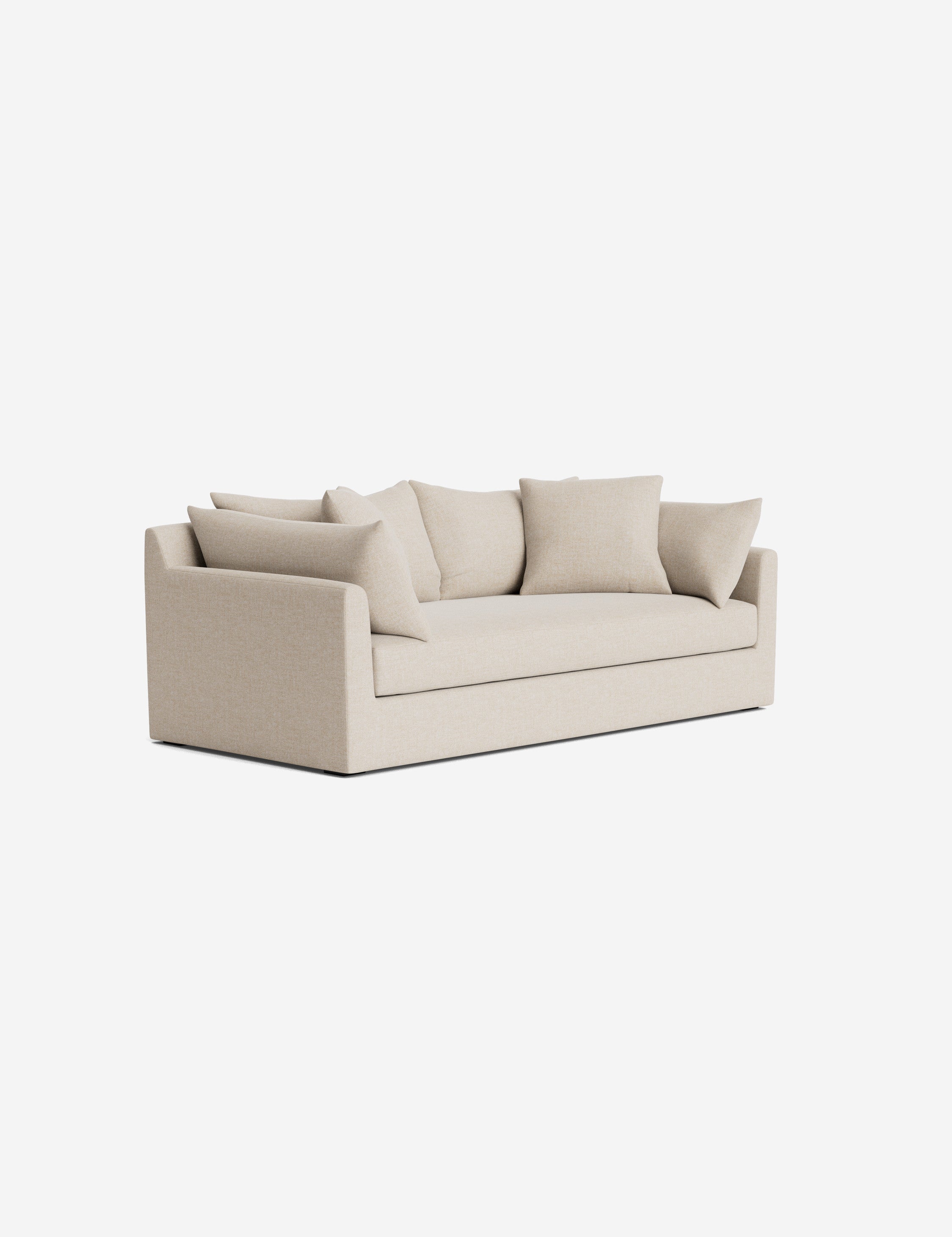 Cashel Sofa - Modern Comfortable Sectional Couch for Living Room, Lounge & Family Room - Soft Fabric Upholstery with Sturdy Frame - Perfect for Relaxing, Entertaining & Movie Nights