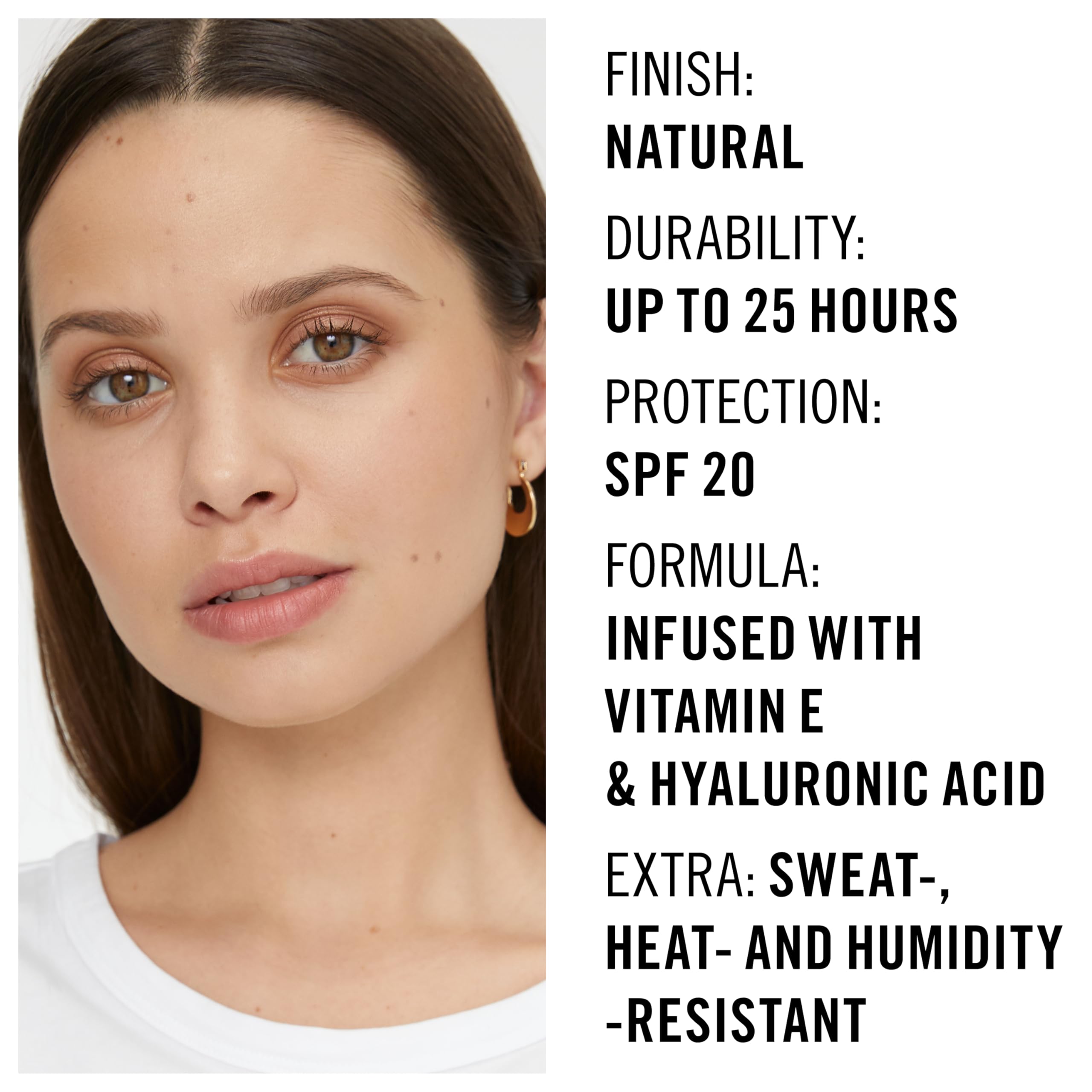 Rimmel London Lasting Finish 25HR Foundation - 200 Soft Beige - 25-Hour Wear, Full Coverage, Waterproof, 1oz - Perfect for Long Days, Events & Waterproof Makeup Looks
