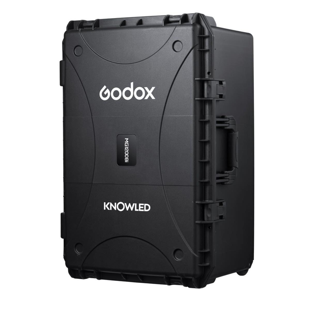 GODOX KNOWLED MG1200Bi Bi-Color LED Cinema Light Hard Flight Case - Durable Protective Storage for Film & Photography Equipment - Perfect for Studio, On-Location & Travel Use