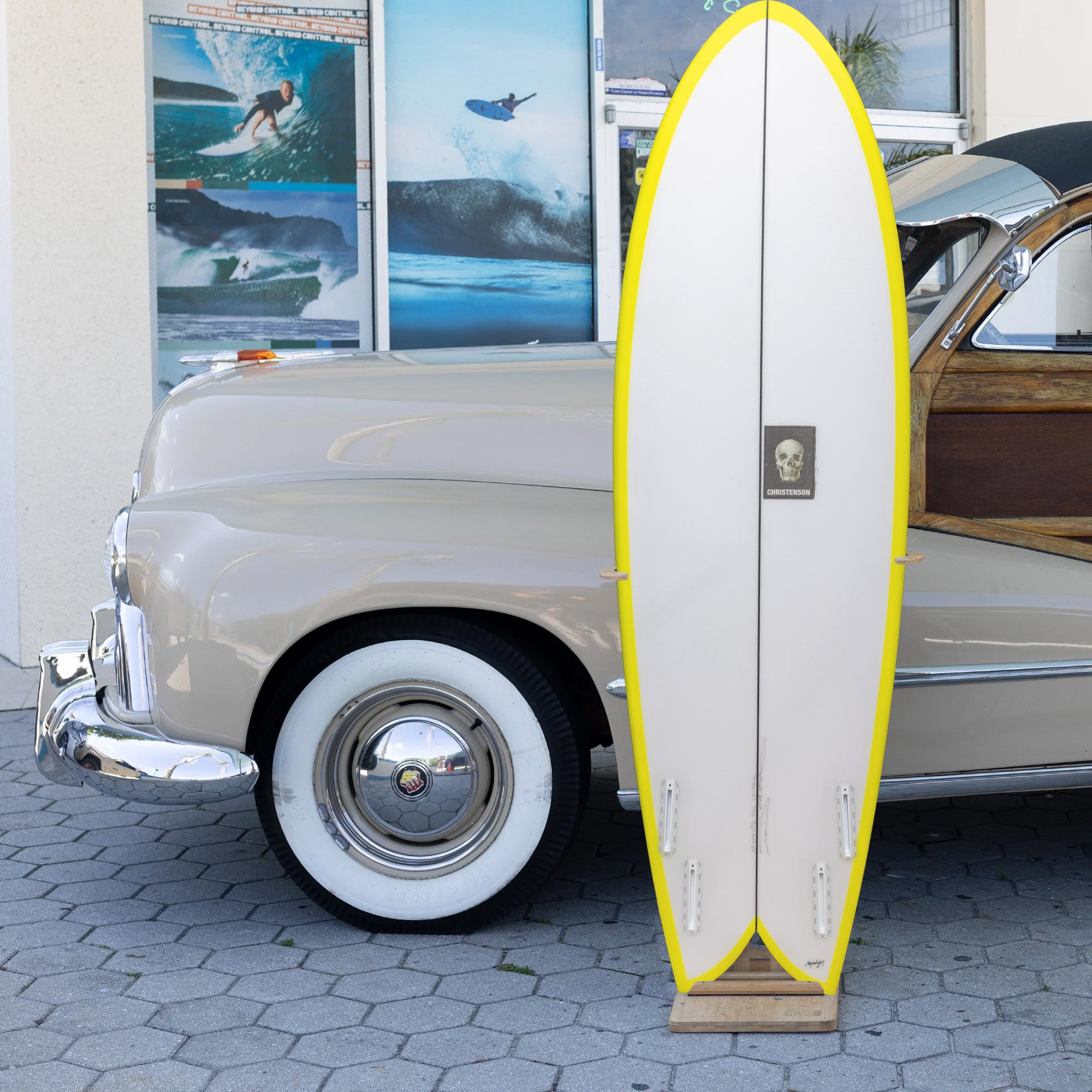 Christenson Myconaut 5'9 Surfboard with Futures Fins - High Performance Shortboard for All Wave Conditions | Perfect for Beach, Reef & Point Breaks