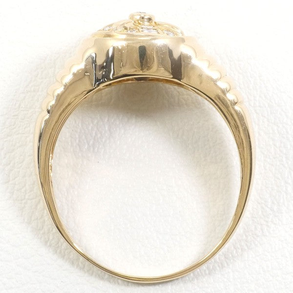 18K Yellow Gold Diamond Ring for Women - Elegant Solitaire Engagement & Wedding Band - Perfect for Proposals, Anniversaries & Special Occasions