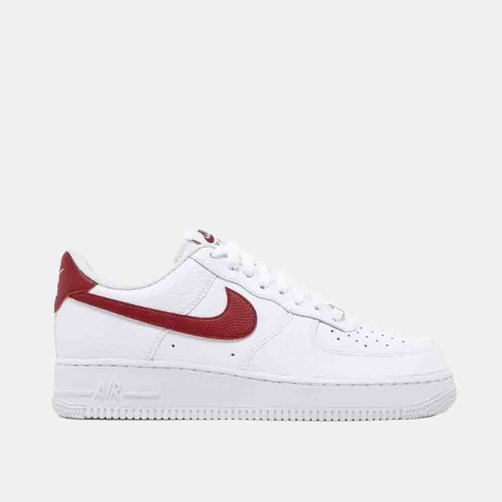 Nike Men's Air Force 1 '07 White Sneakers - Classic Low-Top Basketball Shoes for Casual Wear, Street Style & Everyday Comfort