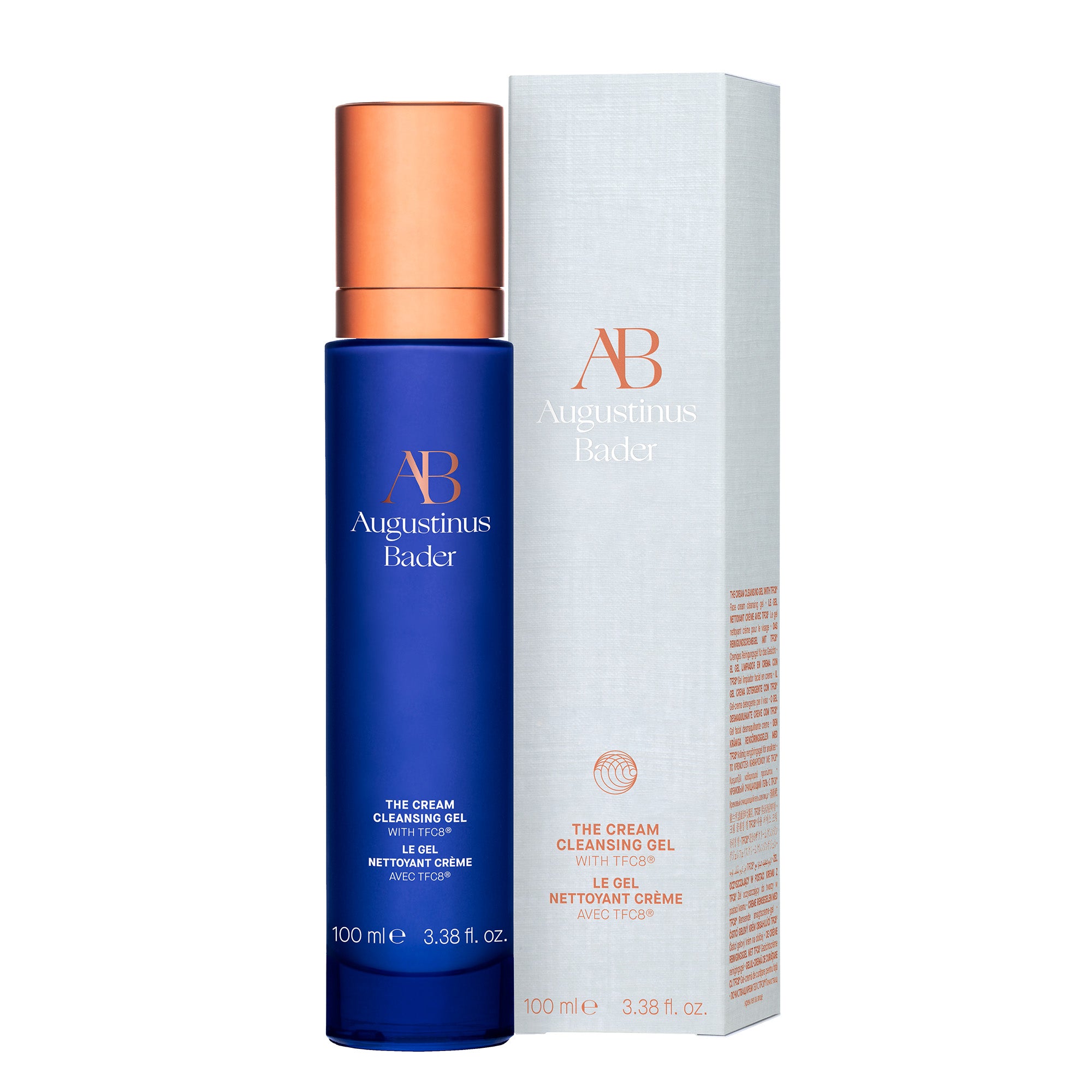 Augustinus Bader The Cream Cleansing Gel 100ml | Luxury Face Wash for Sensitive Skin | Gentle Daily Cleanser for Hydration & Radiance | Perfect for Morning & Night Skincare Routine