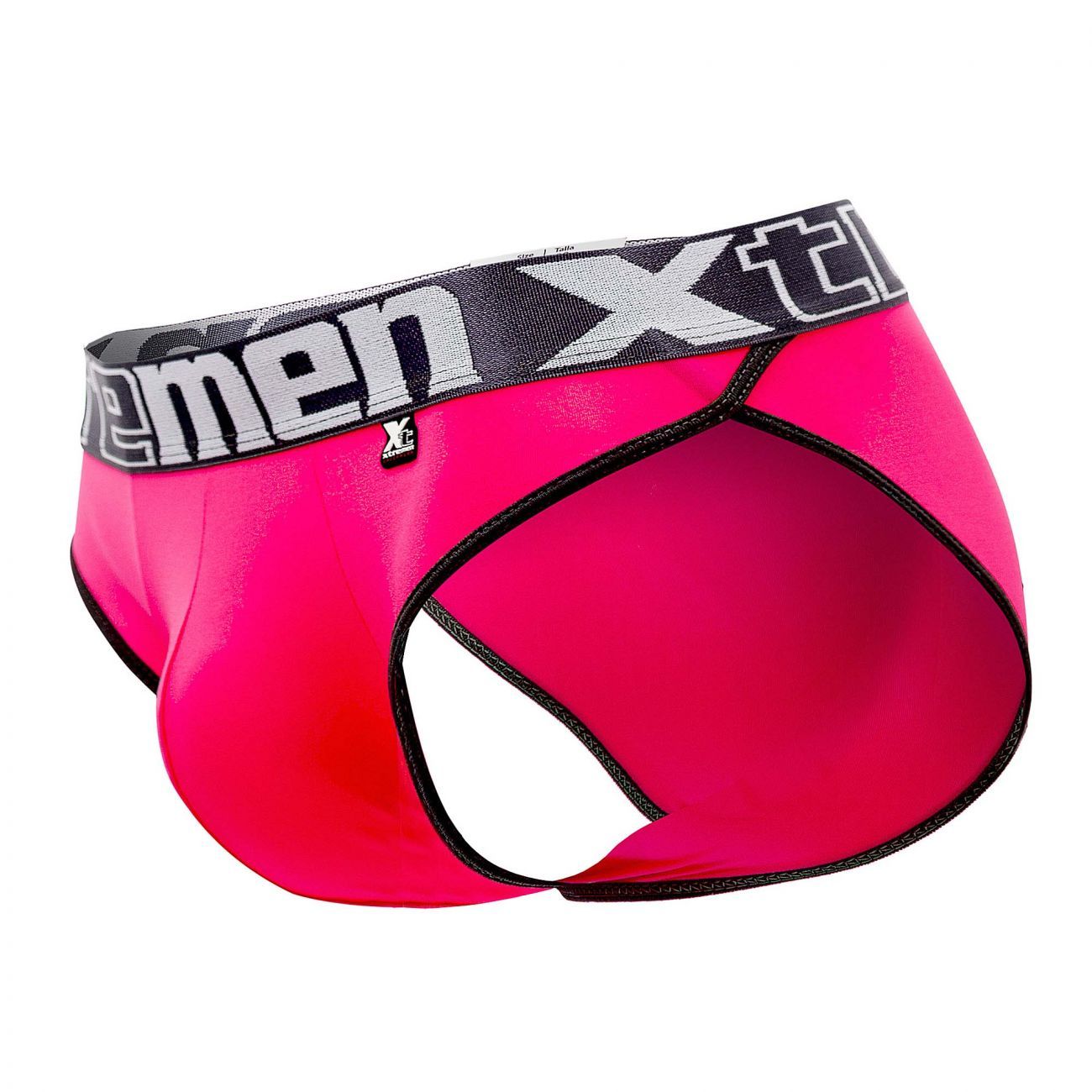 Xtremen Brief 3-Pack - Fuchsia & Green Cotton Underwear for Men | Comfortable Everyday Wear, Gym & Sports