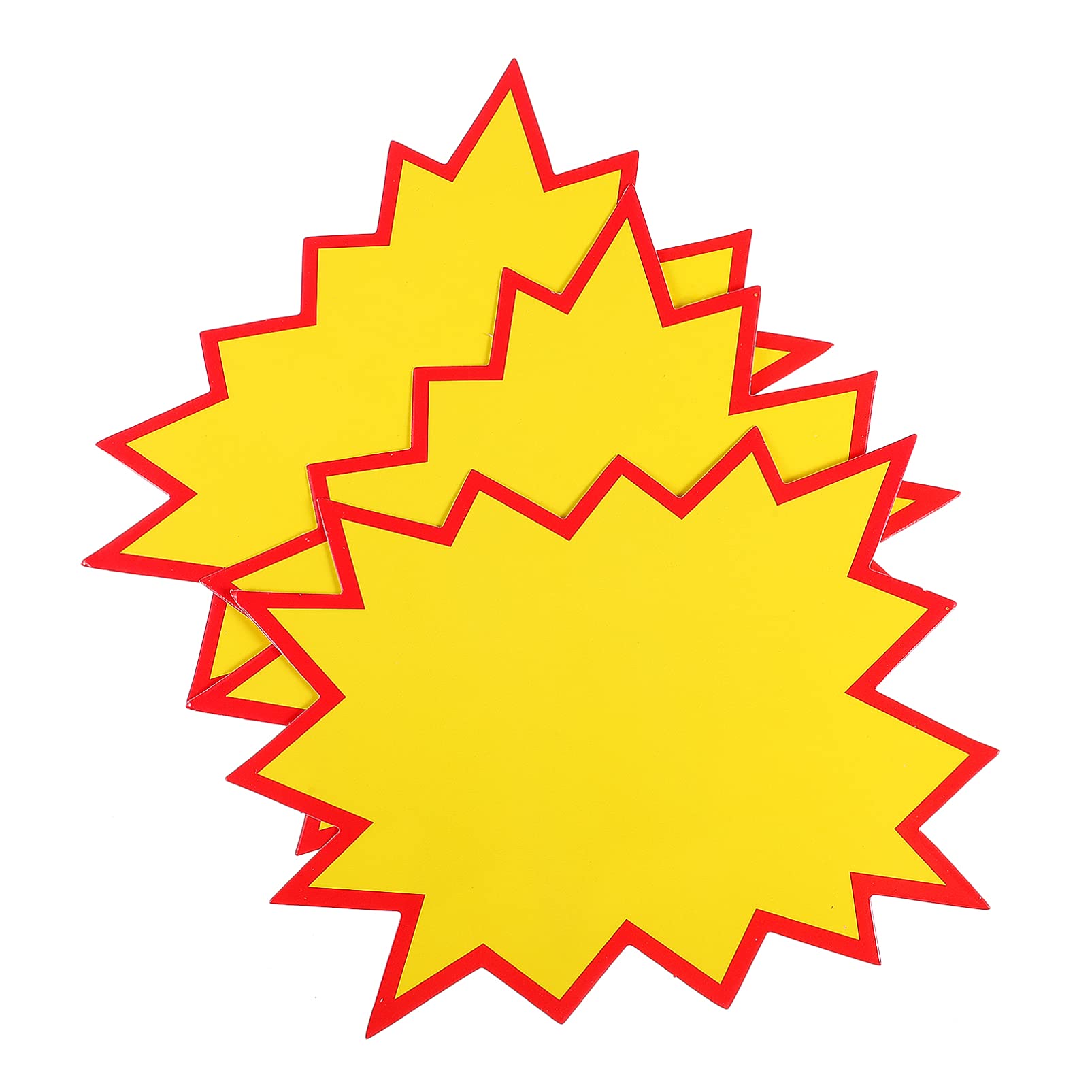 iplusmile 100pcs Blank Star Retail Tags - Multipurpose Basket Labels for Garage Sales, Real Estate, Fundraising & Retail Stores | Perfect for Pricing, Organizing & Product Display