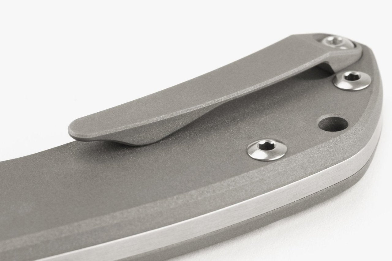 Chris Reeve Impinda Plain Drop Point Folding Knife - High-Quality EDC Pocket Knife for Outdoor, Camping, and Everyday Carry