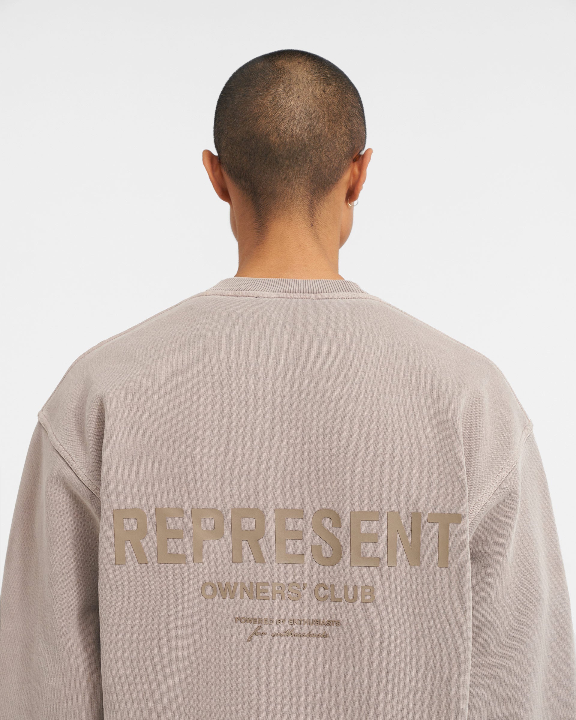 Represent Owners Club Sweater - Premium Mushroom Knit Pullover for Men & Women | Cozy Streetwear Fashion for Fall & Winter | Perfect for Casual Outings, Date Nights, and Urban Lifestyle