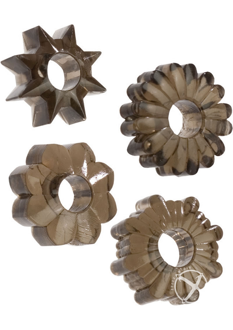 Premium Super Stretchy Cock Rings for Men - Enhancer Rings for Improved Performance & Pleasure - Perfect for Couples Play & Solo Use