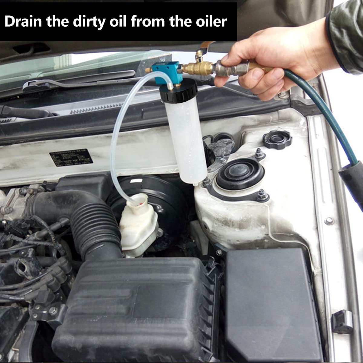 Universal Auto Brake Fluid Extractor & Bleeder Kit - Professional Oil Change Tool for Car, Truck & Engineering Vehicles | Drain & Replace Brake Fluid Easily | Perfect for DIY Mechanics & Auto Shops