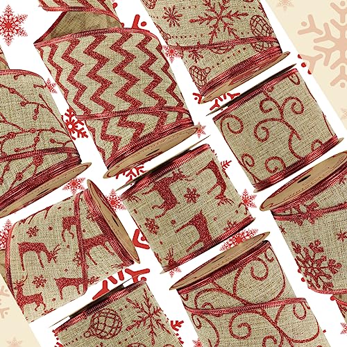 Burlap & Red