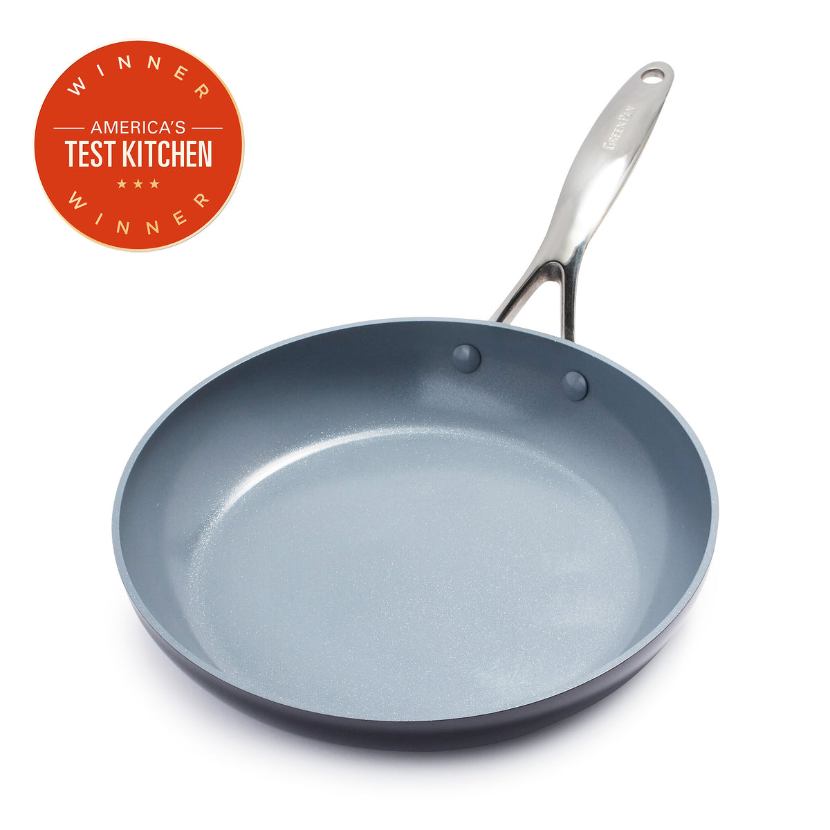 Valencia Pro Ceramic Nonstick 10-Inch Frying Pan - PFOA Free, Healthy Cooking for Eggs, Pancakes & Stir Fry - Perfect for Gas, Electric & Induction Stovetops