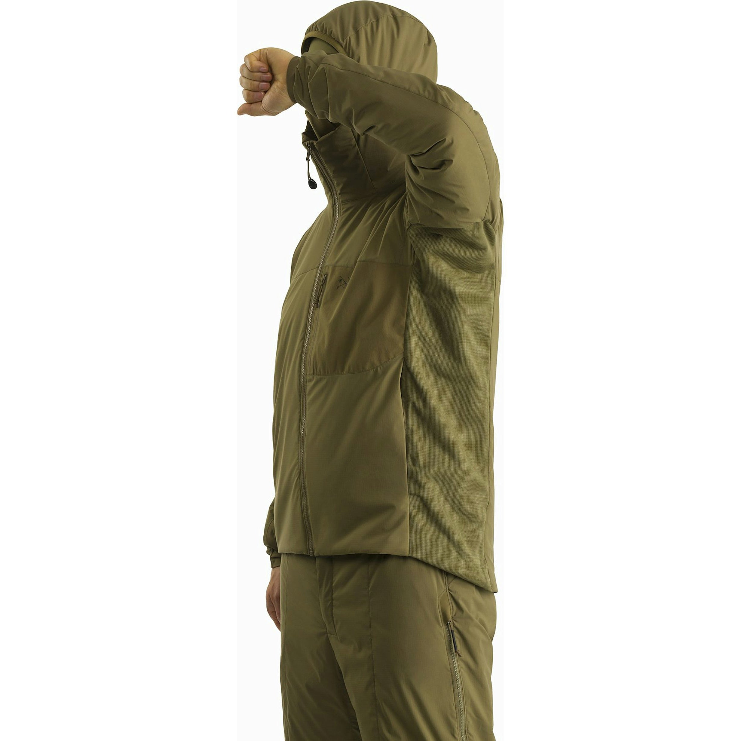 Arc'teryx LEAF Atom LT Hoody Gen 2.1 Men's Insulated Jacket - Lightweight Mid Layer for Outdoor Activities | Hiking, Camping & Tactical Use (Like New Condition)