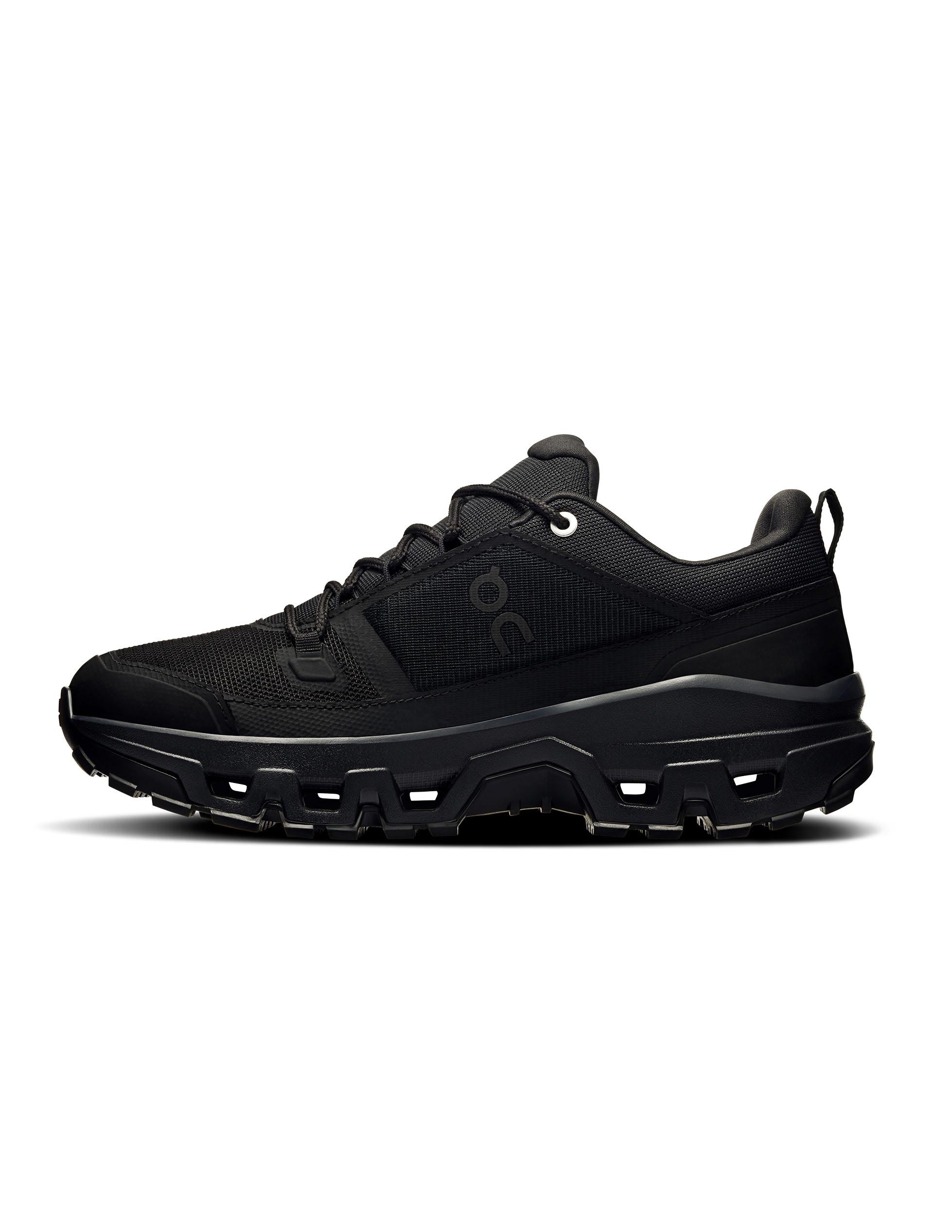 Cloudrock Low WP Waterproof Hiking Boots for Men - Black - Lightweight & Durable Outdoor Shoes for Trail Running & Camping