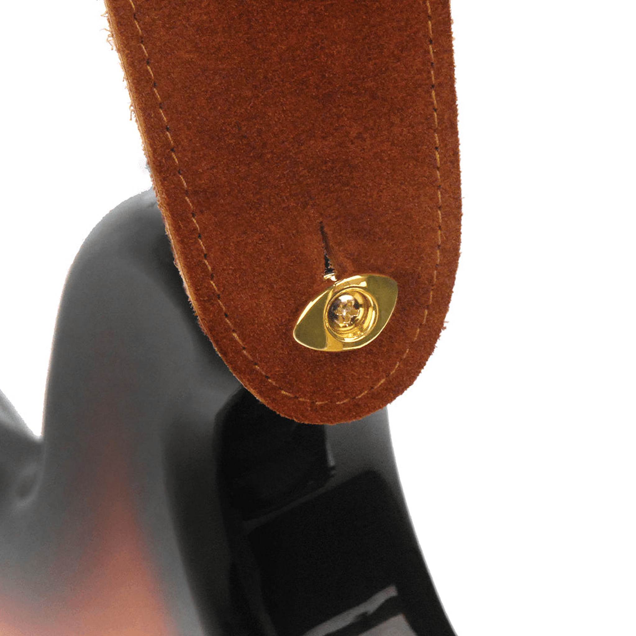 D'Addario Elliptical End Pin - Gold Plated Guitar Bridge Pin for Acoustic Guitars | Perfect for String Replacement & Instrument Maintenance